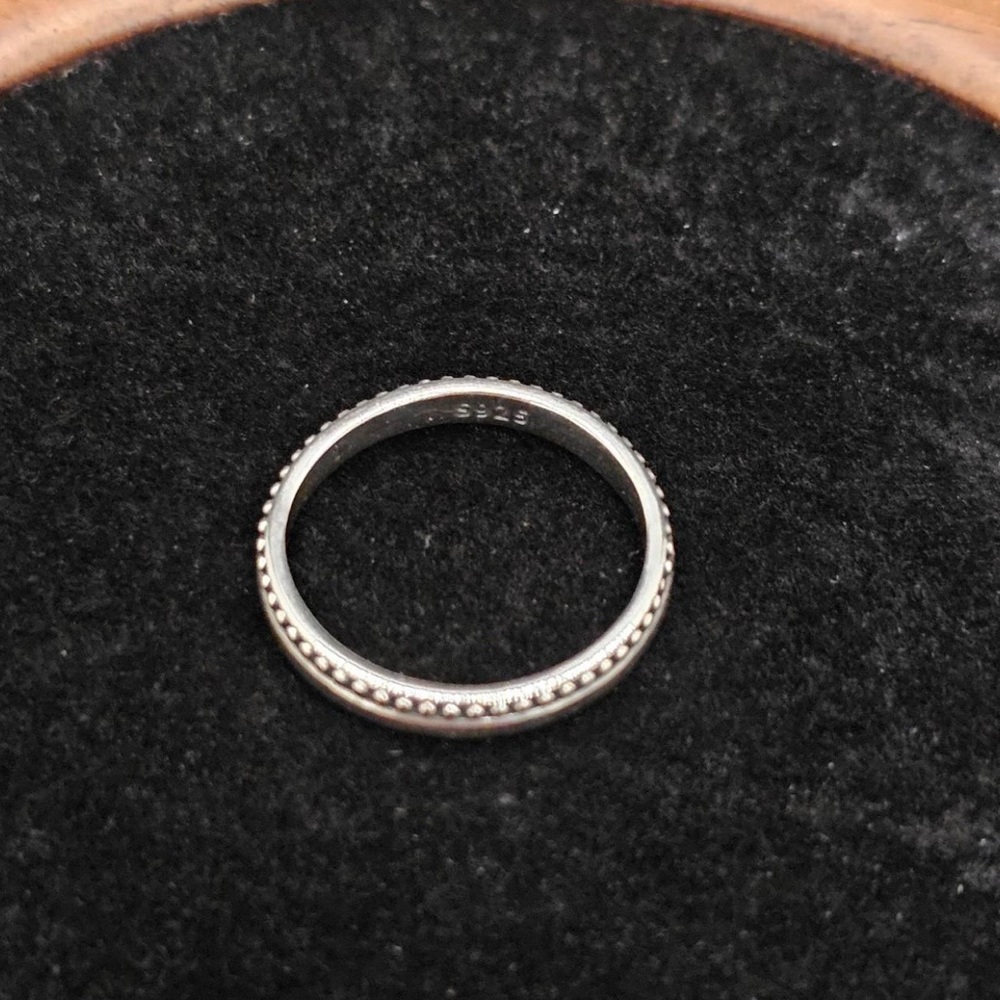 Sterling Silver Stackable Ring - Picture 4 of 5